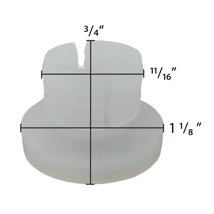 3/4’ Plastic Glides