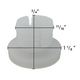 3/4’ Plastic Glides