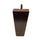 5 1/4’ Square Tapered Hardwood Sofa Legs (Rico) Mahogany / Set Of 1