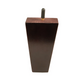 5 1/4’ Square Tapered Hardwood Sofa Legs (Rico) Mahogany / Set Of 1