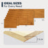bingltd- Unfinished Birch Solid Wood Butcher Block Countertop With Square Edge