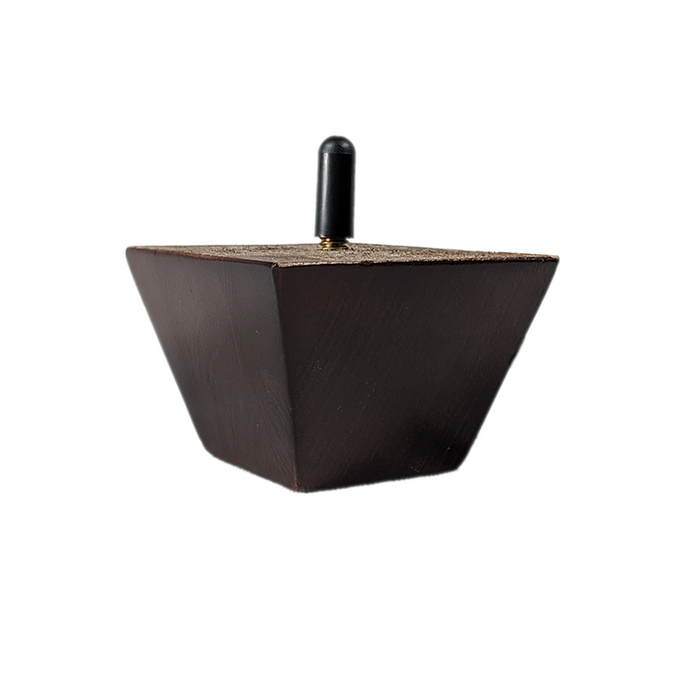 2’ Square Tapered Hardwood Sofa Legs (St302-157) Mahogany / Box Of 100