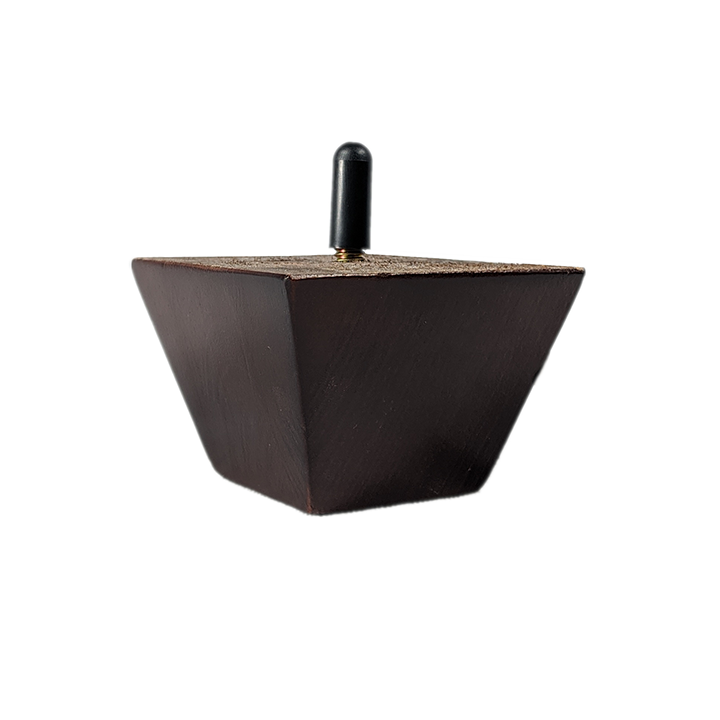 2’ Square Tapered Hardwood Sofa Legs (St302-157) Mahogany / Box Of 100