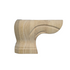 5 3/4’ Corner Foot Hardwood Sofa Legs (T-Pfp-Ped-Rw)