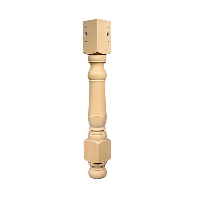 28’ Farm Hardwood Table Leg (Tl710) Legs