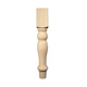 29’ Farm Hardwood Table Leg (Tl730) Unfinished / Set Of 1 Legs