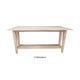 Abner Sofa Table (Dk3101-Rw-Color) Unfinished / Set Of 1 Tables