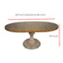 Bingltd- 48’ X To 66’ Extension 30’ Tall Bradford Driftwood Dining Table Kitchen & Room Tables