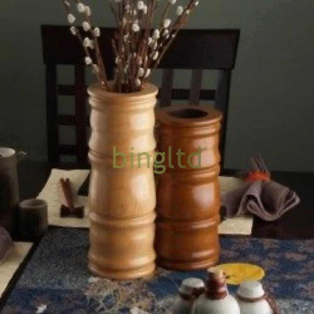 Wooden Vase Sake (Medium) Vases